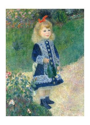 Лист pierre-auguste renoir — a girl with a watering can, 1876