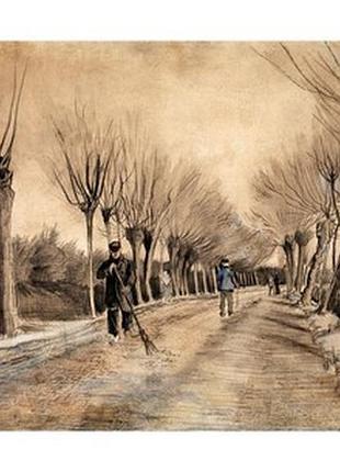 Листівка vincent van gogh — road in etten