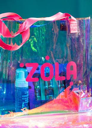 Сумка zola, 40*40 см, голографическая