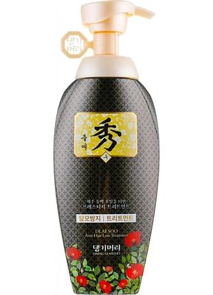 Кондиционер против выпадения волос daeng gi meo ri dlae soo anti-hair loss treatment 400 мл