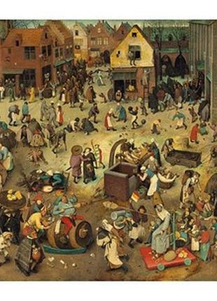 Листівка pieter bruegel — the fight between carnival and lent, 1559