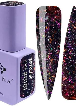 Гель-лак dnka gel polish color spalah №101, 12 мл