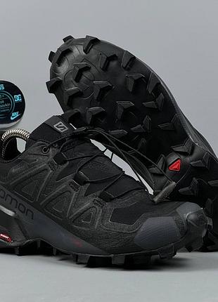 Salomon speed cross 5 gore tex кроссовки кросівки ботинки черевики трекінгові горные тактические трейлові гортекс демісезон гірські обувь взуття