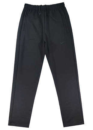 Спортивные штаны мужские черные прямые s, m, l, xl/2xl