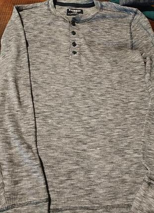 Чоловічий лонгслів хенлі express waffle knit — преміальна якість