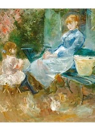 Листівка berthe morisot - the fable, 1883