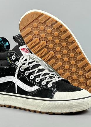 Vans sk8 hi mte 2 waterproof кеди кросівки кеды кроссовки ванс ботинки демисезон зимние венс обувь взуття черевики для города класичні повсякденне