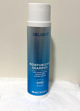 Шампунь delight moisturizing - для увлажнения и блеск волос 300мл