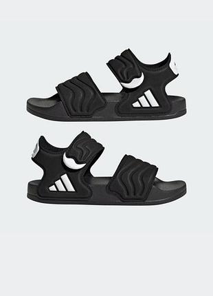 Adidas adilette дитячі чорні босоніжки сандалі us13