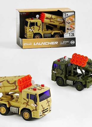Военная машина wy 440 d /441 d (36) 2 вида, масштаб 1:20 с инерцией, звуками и подсветкой