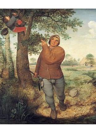 Листівка pieter bruegel — the peasant and the nest robber, 1568