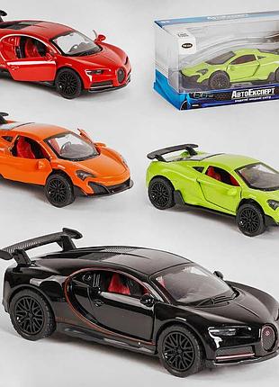 Детская машинка mg - 50697 (120/2) 4 варианта, автоэксперт, 1:36, свет, звук, инерция, в коробке, микс видов