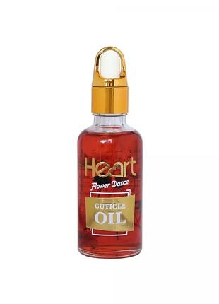 Олія для кутикули lady in red cuticle oil heart germany, 30 мл