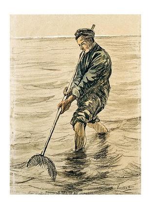 Открытка vincent van gogh — the shell fisherman