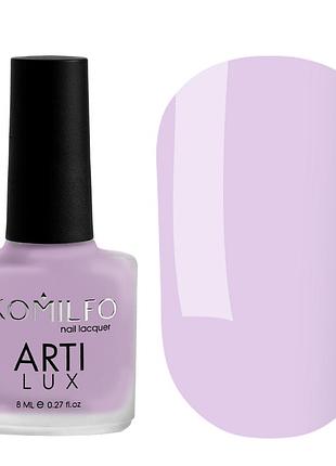 Лак для нігтів komilfo artilux 010 (ліловий, емаль), 8 мл