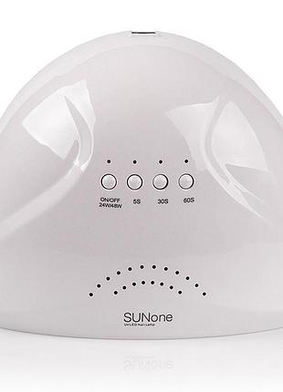Лампа sunone 24-48w (led+uv) white
