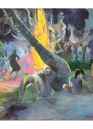 Листівка paul gauguin — the fire dance (upa upa), 1891