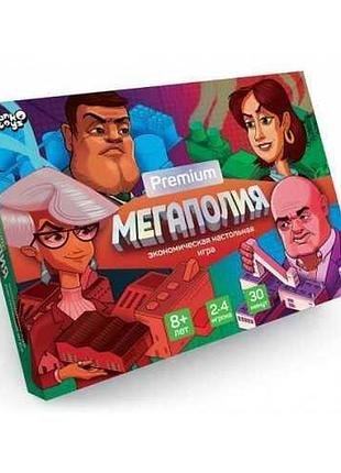 Настольная развлекательная игра «мегаполис premium» g-mp-01-01u от danko toys