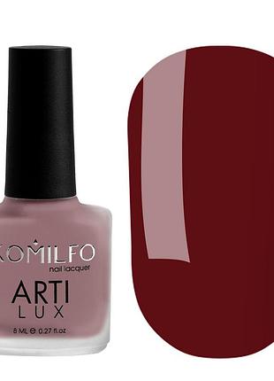 Лак для ногтей artilux lady in red 005 komilfo (sangria red, эмаль), 8 мл