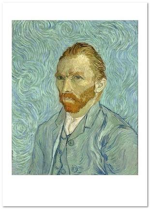 Листівка vincent van gogh — self portrait, 1889