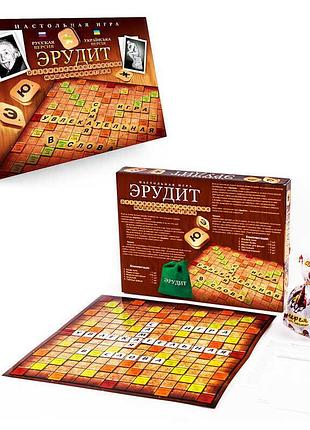 Настольная большая игра "эрудит" dtg4-ua от danko toys
