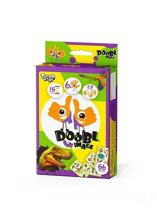 Настольная карточная игра с динозаврами doobl image dino dbi-02-05u от danko toys
