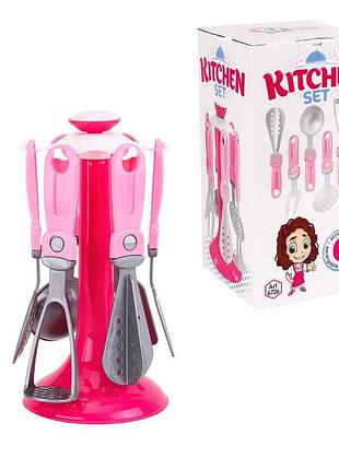 Гр игровой набор technok toys 6726 (22), стойка, 6 предметов, 21 см, в коробке