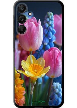 Чехол на samsung galaxy a25 5g весенние цветы "6058b-3495-2448"