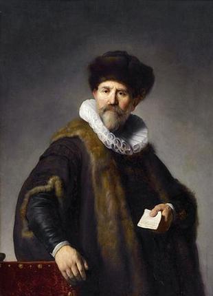 Листівка rembrandt — portrait of nicolaes ruts