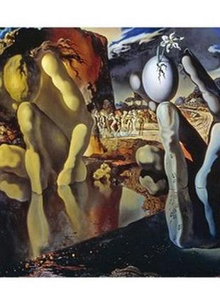 Листівка salvador dali - the metamorphosis of narcissus, 1937