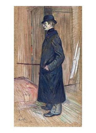 Листівка henri de toulouse-lautrec — gaston bonnefoy, 1891