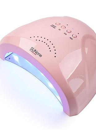 Лампа sunone 24-48w (led+uv) pink