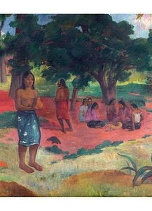 Листівка paul gauguin — whispered words (parau parau), 1892