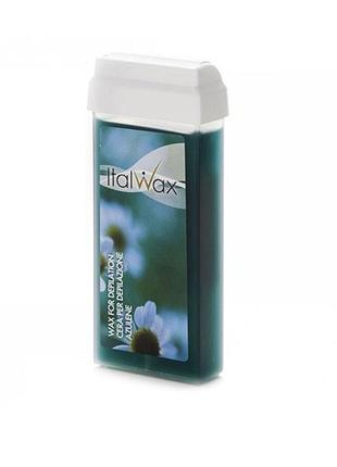Воск в картридже italwax - азулен, 100г