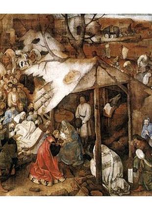 Листівка pieter bruegel — the adoration of the kings, 1556