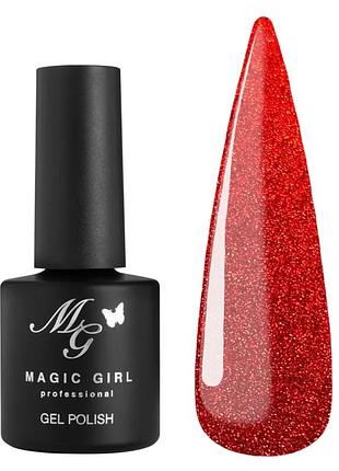 Гель-лак кошачий глаз galaxy light №1 magic girl светоотражающий, 8 мл