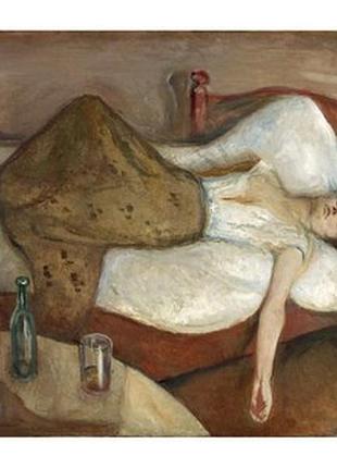 Листівка edvard munch - the day after, 1894