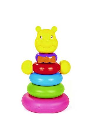Игровой конструктор медвежонок с 5 кольцами от m toys, артикул 12019 (13)