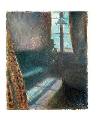 Листівка edvard munch - night in saint-cloud, 1890