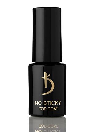 Верхнее покрытие для гель-лака без липкого слоя no sticky top coat kodi, 12 мл