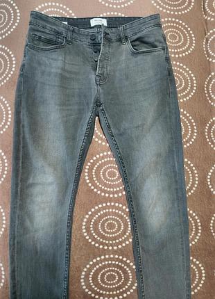 Джинси only & sons slim w32 l30 сірі оригінал