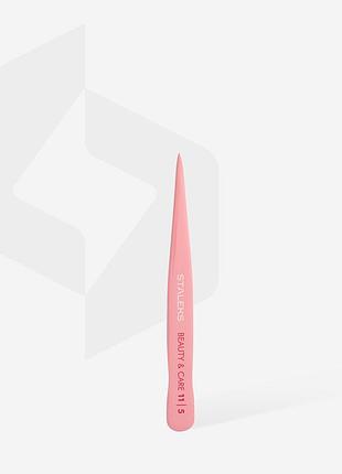 Пинцет для бровей staleks beauty&care 11 type 5 (точечный)