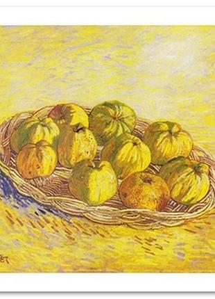 Листівка vincent van gogh — still life, basket of apples