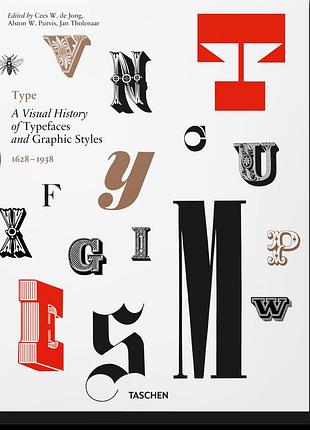 Елементи дизайну. type. a visual history of typefaces & graphic styles