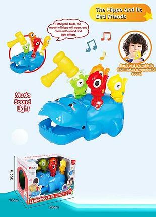 Развивающая игрушка 35992 (16/2) с мелодиями и свистом птиц в коробке
