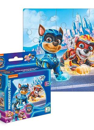 Гр пазлы «paw patrol. приключения спасателей» 200469 (40) «dodo»