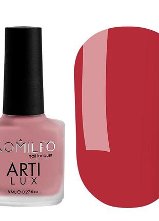Лак для ногтей artilux lady in red 002 komilfo (fire brick red, эмаль), 8 мл