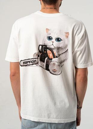 Футболка ripndip find out tee (bone) оригінал l