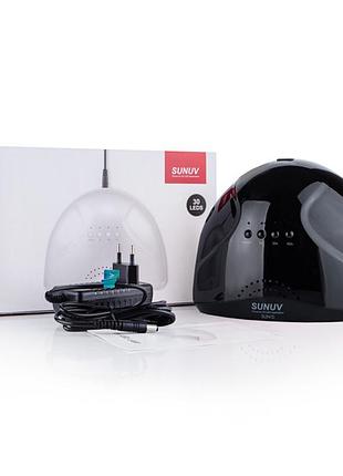 Лампа для маникюра sunuv sun1 black 48w led+uv (оригинал)
