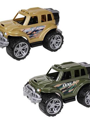 Игрушечный военный внедорожник 'военный' 4616 от technok toys, 2 цветовых варианта в сетке